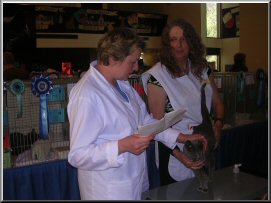 Judge Ann Bond-Wonneberger with steward Anne Murray-Brooks 